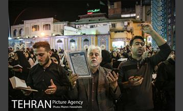 مراسم احیای شب بیست‌ویکم ماه مبارک رمضان در امامزاده صالح (ع) 14