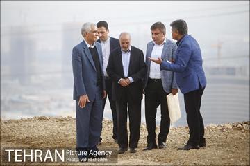 بازدید شهردار تهران از پروژه درختکاری کمربند سبز تهران  16