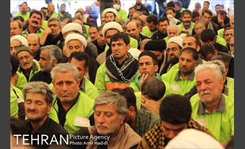 حضور شهردار تهران در جمع خدام الحسین 20