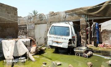 امدادرسانی تیم مدیریت بحران تهران به مناطق سیل‌زده سیستان و بلوچستان 15