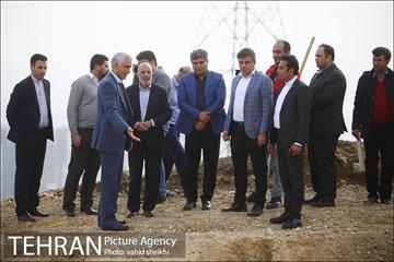 بازدید شهردار تهران از پروژه درختکاری کمربند سبز تهران  19