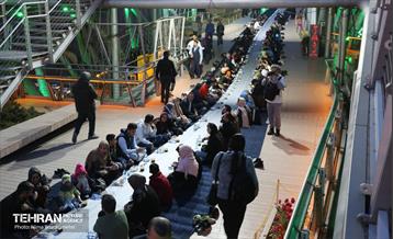 «افطاری ساده» بر روی پل طبیعت 8