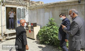 جلسه و بازدید میدانی جعفر شربیانی از منطقه ۲۰