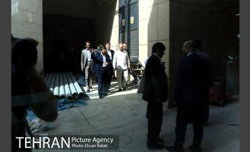 بازدید شهردار تهران از آخرین مراحل ساخت باغ کتاب تهران 28