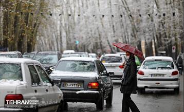بارش نخستین برف زمستانی در تهران 17