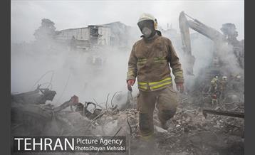 هشتمین روز آواربرداری ساختمان پلاسکو-2 32