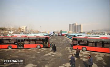 الحاق اتوبوس های برقی و دیزلی به اتوبوسرانی شهر تهران 2