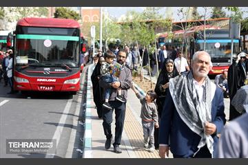 خدمات‌رسانی مواکب شهرداری تهران در عید فطر 6