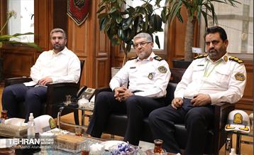 بازدید رئیس پلیس راهور کل کشور از پروژه‌های منطقه 9 14