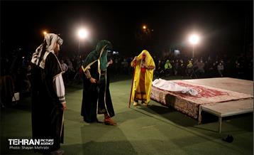 تعزیه خوانی در باغ راه حضرت زهرا(س) 19