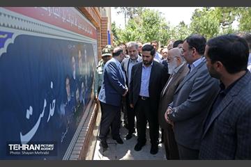 افتتاح بوستان شهدای خدمت و ۲۱۰ پروژه منطقه ۱۰ 13