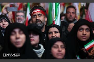 اجتماع مردم غیور تهران در قدردانی از همراهی جبهه مقاومت یمن 23