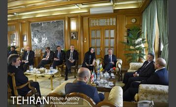 دیدار شهردار تهران با رئیس مجلس ملی مجارستان 15