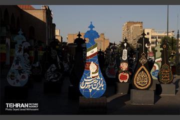 پنجمین رویداد نقاشی و خط نگاره های عاشورایی و جنگ رمضان 42
