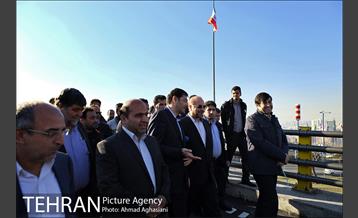 افتتاح پل شرق به شمال تقاطع بزرگراه های نیایش و شهید چمران 13