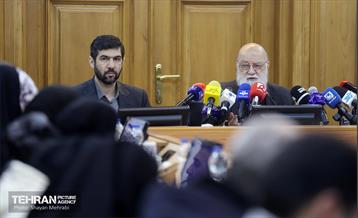 نشست خبری رئیس شورای اسلامی شهر تهران 14