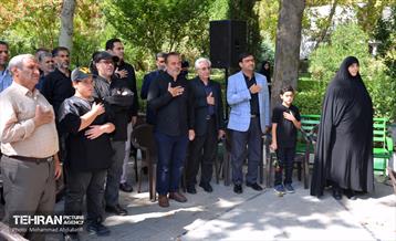 مراسم شهادت امام رضا(ع) و سالگرد تدفین شهدای گمنام منطقه۸