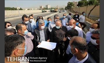 بازدید مهندس صبوری دیلمی از پروژه استاد معین 13