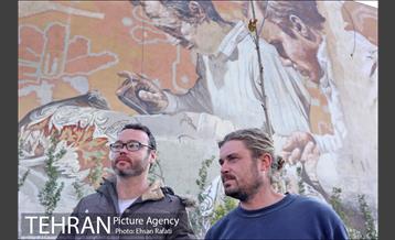 مراسم رونمایی از اثر دیوارنگاری هنرمندان استرالیایی  10