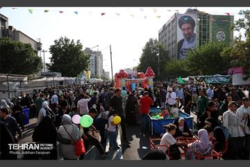 مهمانی ۱۰ کیلومتری عید غدیر در تهران - 3 54