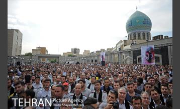 مراسم تشییع پیکر شهید آتش نشان علی قانع 37