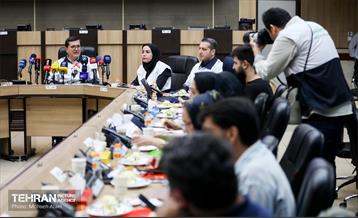 نشست خبری رئیس سازمان پیشگیری و مدیریت بحران شهر تهران 22