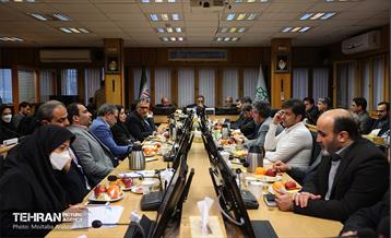 بازدید شهردار تهران از زیرمجموعه های معاونت های شهرسازی‌و‌معماری 30