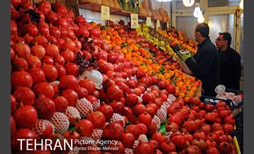 خرید شب یلدا در بازار تجریش 7