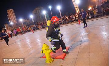 مسابقات چالش تخصصی آتش‌نشانان 43