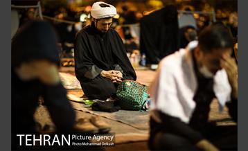 مراسم احیا شب بیست و یکم ماه مبارک رمضان در مسجد امام صادق(ع) 19