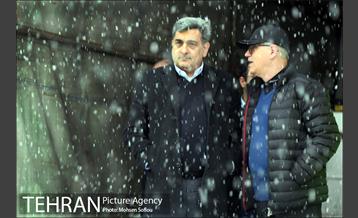 بازدید شهردار تهران از ستاد برف روبی شهرداری منطقه شش 11