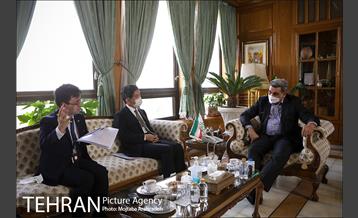 دیدار شهردار تهران با سفیر ژاپن 8