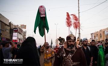کاروان نمادین اسرای کربلا در مسیر طویریج  39