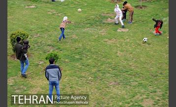 روز طبیعت بارانی در بوستان ولایت 15