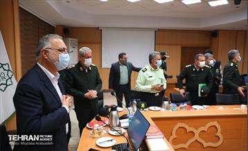 مراسم معارفه فرمانده یگان حفاظت شهرداری تهران 3