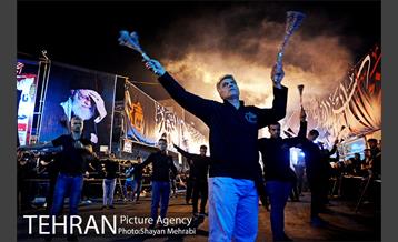 شور حسینی در خیابان گرگان 39