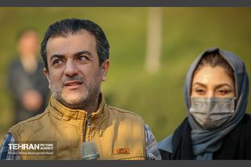 مراسم رونمایی از سازه حجمی عروج 9