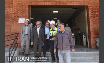 بازدید معاونت حمل و نقل و ترافیک شهرداری تهران و اعضای شورای شهر تهران از عملیات تکمیلی خط ۷ 25