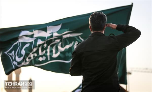 راهپیمایی سلام یا مهدی(عج) در مسجد سهله 2