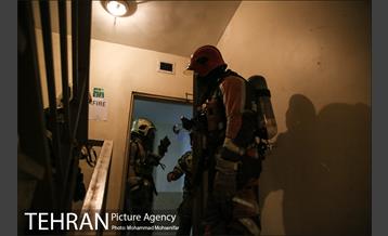 مانور عملیاتی آتشنشانان جنوب تهران 21