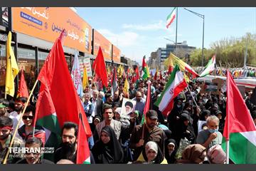 راهپیمایی روز قدس در پایتخت - 4 7