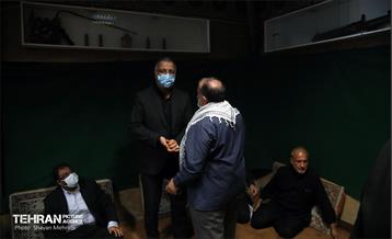 نواخته شدن زنگ دانش آموز شهید در قطعه شهدای گمنام 30