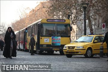آیین رونمایی و بهره برداری از ناوگان حمل و نقل پاک با حضور دکتر قالیباف 7