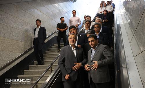 بهره‌برداری از ایستگاه متروی«علامه جعفری» 32