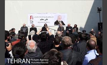 مراسم تشییع پیکر علی معلم 41