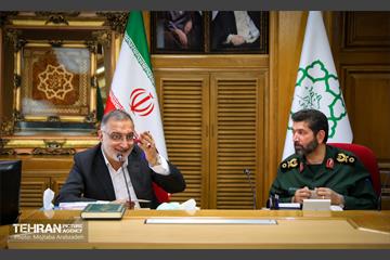دیدار فرمانده سپاه محمد رسول الله (ص) با شهردار تهران 26