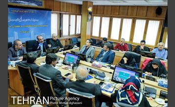 نشست خبری مهندس گلپایگانی معاون شهرسازی و معماری شهرداری تهران 13