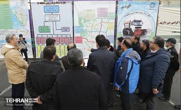 مانور برف روبی شهرداری منطقه 5