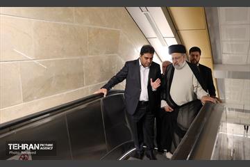 آیین افتتاح چهار ایستگاه مترو در خطوط ۶ و ۷ 3