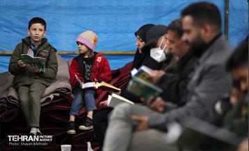 احیای شب بیست‌ویکم ماه رمضان امامزاده پنج تن لویزان 76